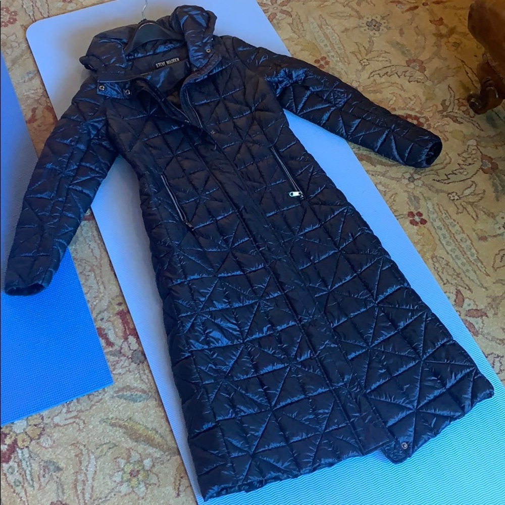 Long woman’s down jacket